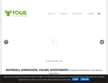 Tablet Screenshot of fogalsrl.com